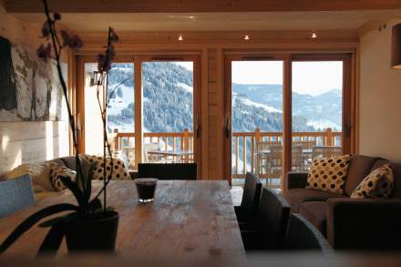 Location Appartement Haut de Gamme Les Saisies au Pieds des pistes La Ferme du Chozal