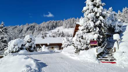 Ferme du Chozal en hiver