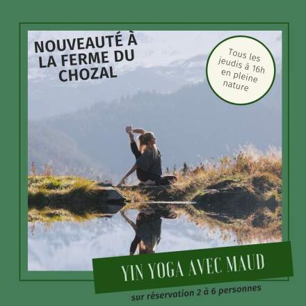 Yin yoga en pleine nature